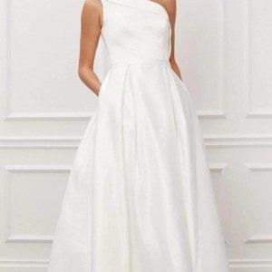 NWT One shoulder Nox Anabel Wedding dress Size 16